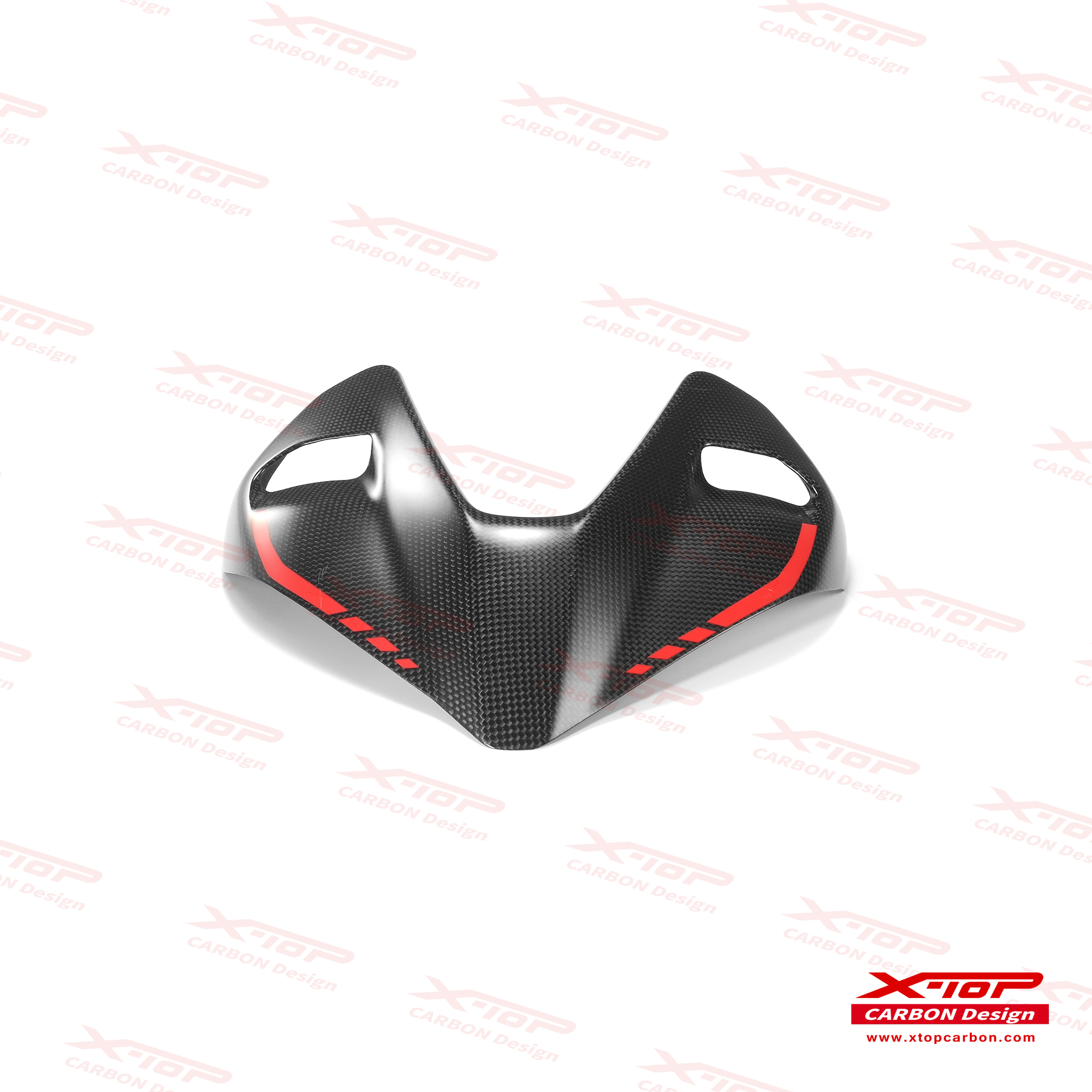 X-TOPカーボンヘッドライトアップカバー