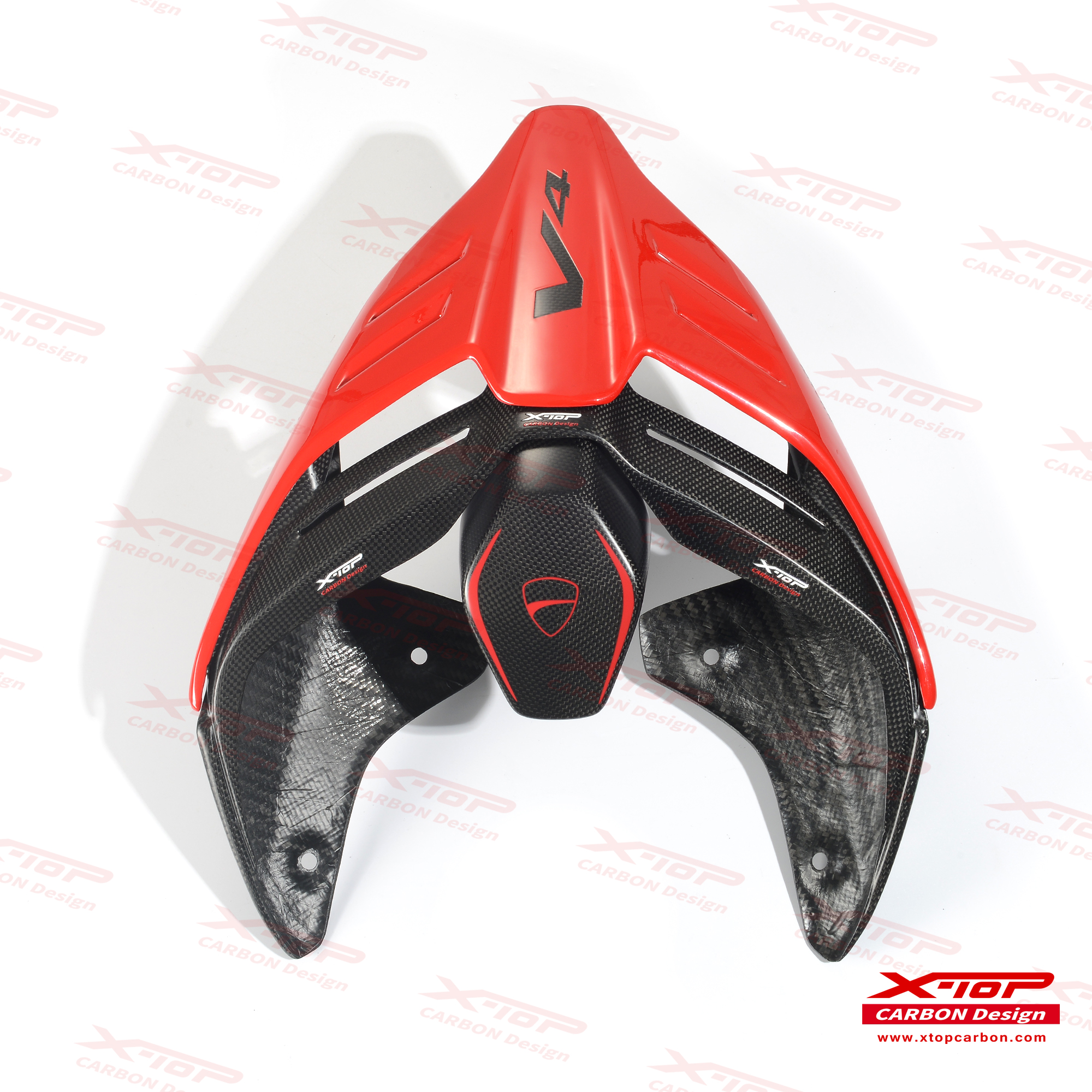 X-TOPカーボンシングルシートカバー [ランボルギーニ仕様]