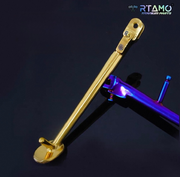 RTAMO チタンサイドスタンド カワサキZX4R/RR