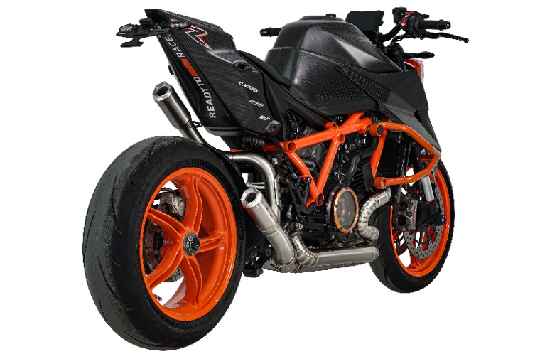 BURNOUTチタンフルエキゾーストマフラー KTM1290 SUPER DUKE R