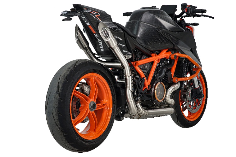BURNOUTチタンフルエキゾーストマフラー KTM1290 SUPER DUKE R